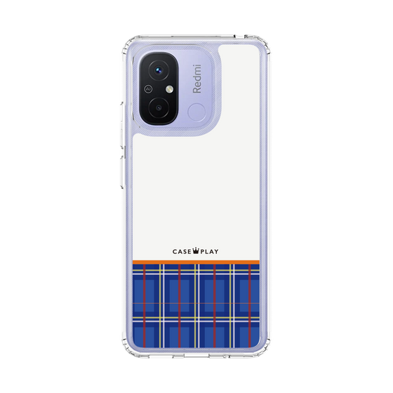 Slim Protection Case［ CASEPLAY Tartan Check - Blue ］