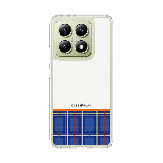 Slim Protection Case［ CASEPLAY Tartan Check - Blue ］