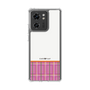 Slim Protection Case［ CASEPLAY Tartan Check - Pink ］