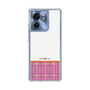 Slim Protection Case［ CASEPLAY Tartan Check - Pink ］