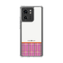Slim Protection Case［ CASEPLAY Tartan Check - Pink ］
