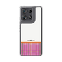 Slim Protection Case［ CASEPLAY Tartan Check - Pink ］