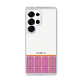 Slim Protection Case［ CASEPLAY Tartan Check - Pink ］