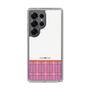Slim Protection Case［ CASEPLAY Tartan Check - Pink ］