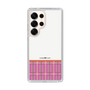 Slim Protection Case［ CASEPLAY Tartan Check - Pink ］