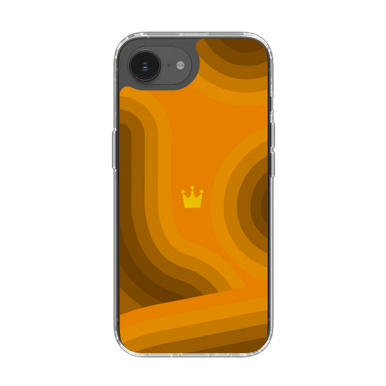 Slim Protection Case［ CASEPLAY Winding Pattern - Orange ］
