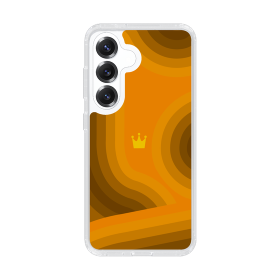 Slim Protection Case［ CASEPLAY Winding Pattern - Orange ］