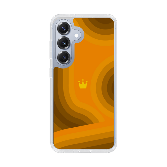 Slim Protection Case［ CASEPLAY Winding Pattern - Orange ］