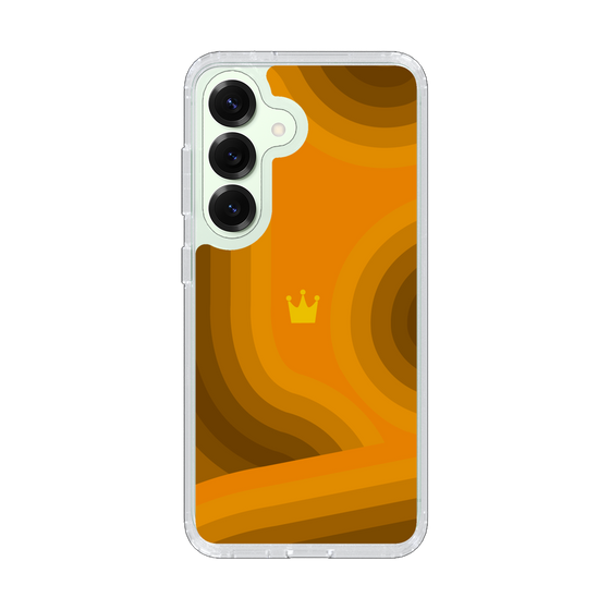 Slim Protection Case［ CASEPLAY Winding Pattern - Orange ］
