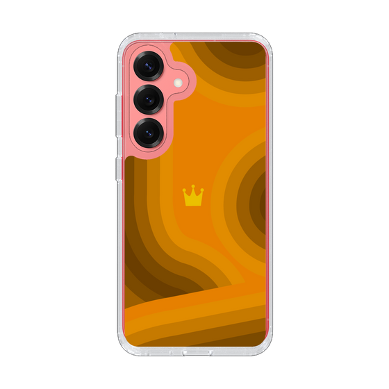 Slim Protection Case［ CASEPLAY Winding Pattern - Orange ］