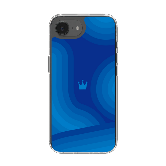 Slim Protection Case［ CASEPLAY Winding Pattern - Blue ］