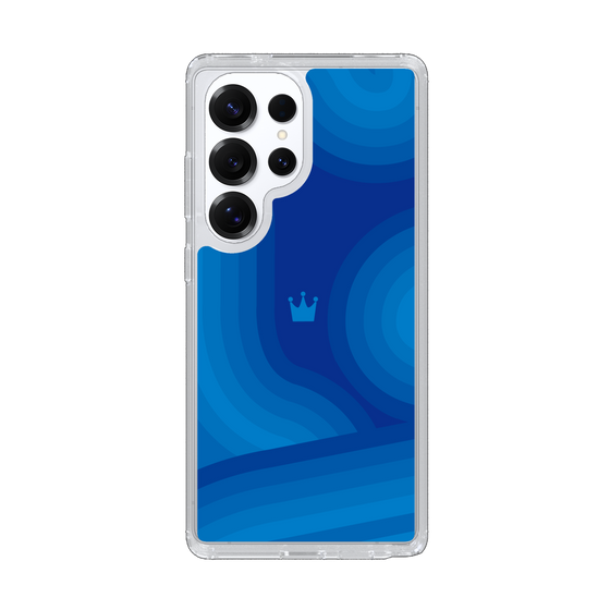 Slim Protection Case［ CASEPLAY Winding Pattern - Blue ］