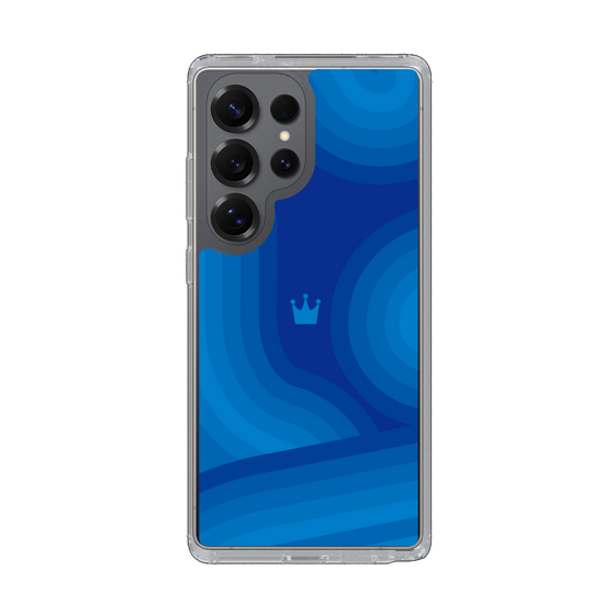 Slim Protection Case［ CASEPLAY Winding Pattern - Blue ］