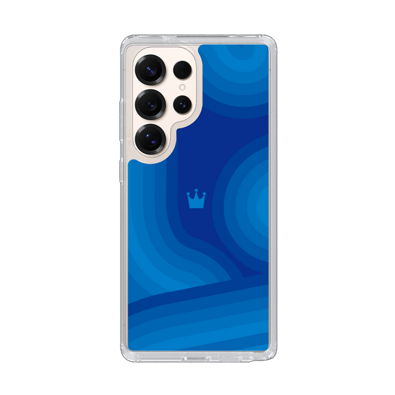 Slim Protection Case［ CASEPLAY Winding Pattern - Blue ］