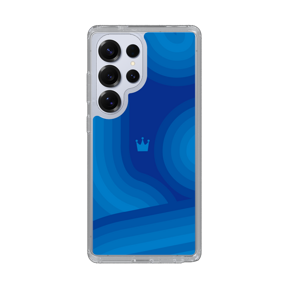 Slim Protection Case［ CASEPLAY Winding Pattern - Blue ］