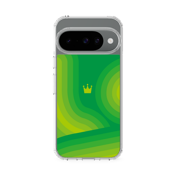Slim Protection Case［ CASEPLAY Winding Pattern - Green ］