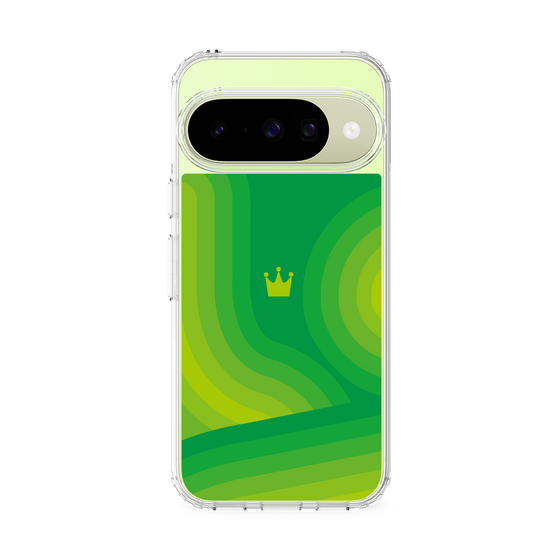 Slim Protection Case［ CASEPLAY Winding Pattern - Green ］