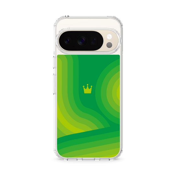 Slim Protection Case［ CASEPLAY Winding Pattern - Green ］