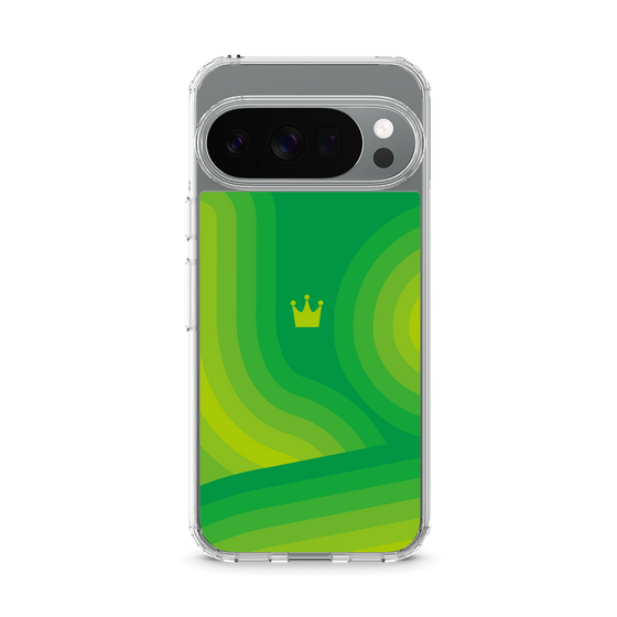 Slim Protection Case［ CASEPLAY Winding Pattern - Green ］