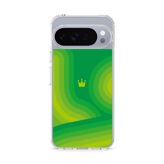 Slim Protection Case［ CASEPLAY Winding Pattern - Green ］
