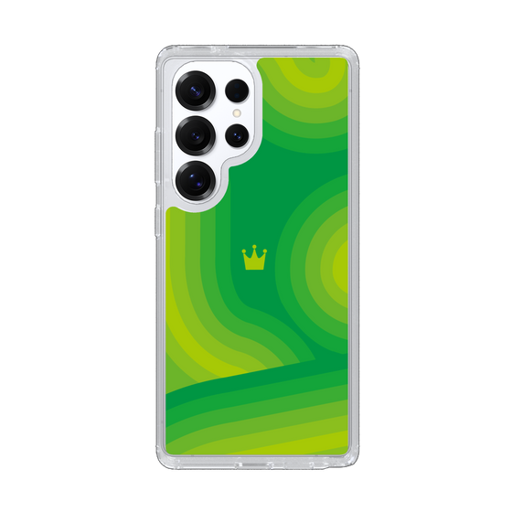 Slim Protection Case［ CASEPLAY Winding Pattern - Green ］