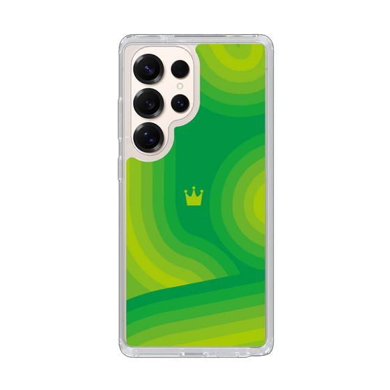 Slim Protection Case［ CASEPLAY Winding Pattern - Green ］