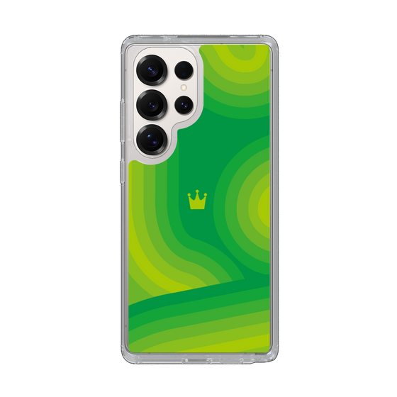 Slim Protection Case［ CASEPLAY Winding Pattern - Green ］