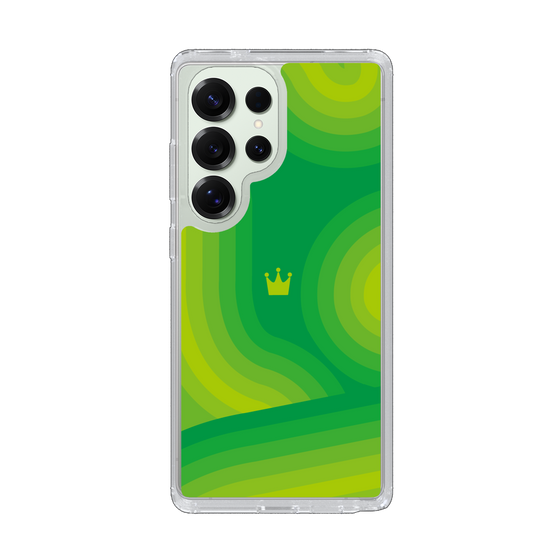 Slim Protection Case［ CASEPLAY Winding Pattern - Green ］