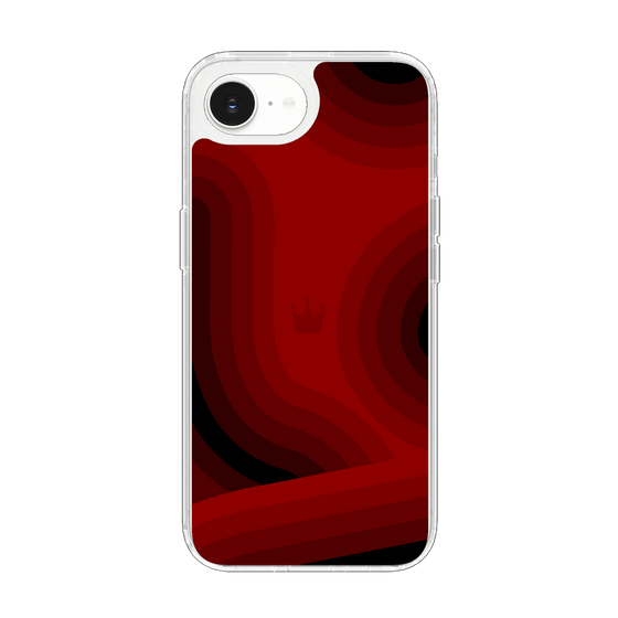 Slim Protection Case［ CASEPLAY Winding Pattern - Red ］