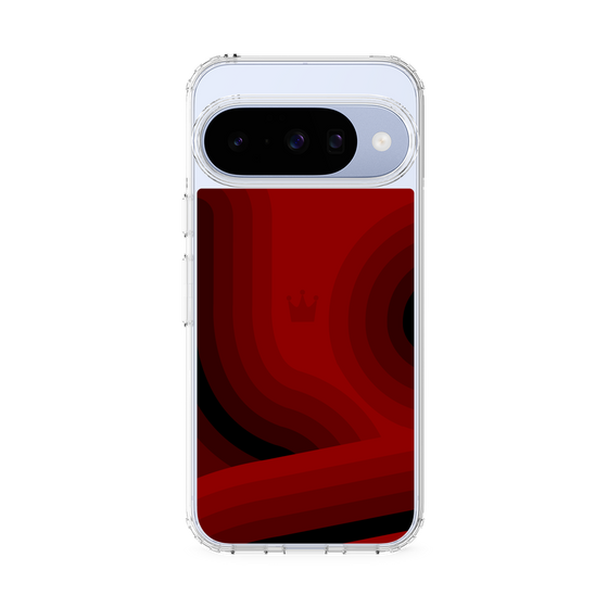 Slim Protection Case［ CASEPLAY Winding Pattern - Red ］