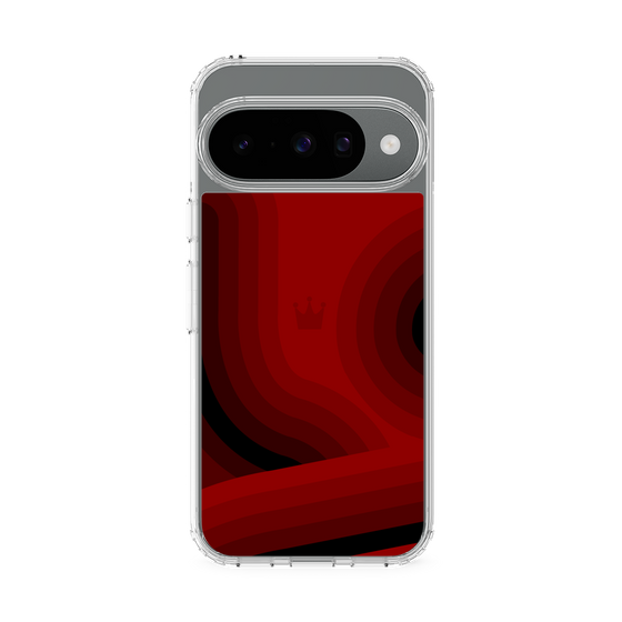 Slim Protection Case［ CASEPLAY Winding Pattern - Red ］