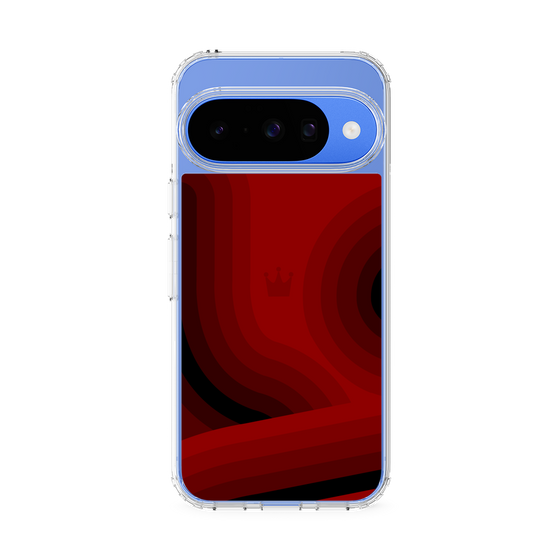 Slim Protection Case［ CASEPLAY Winding Pattern - Red ］