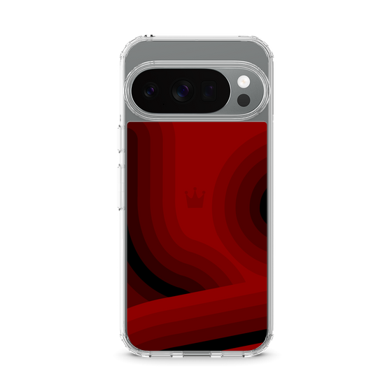 Slim Protection Case［ CASEPLAY Winding Pattern - Red ］