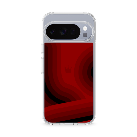 Slim Protection Case［ CASEPLAY Winding Pattern - Red ］