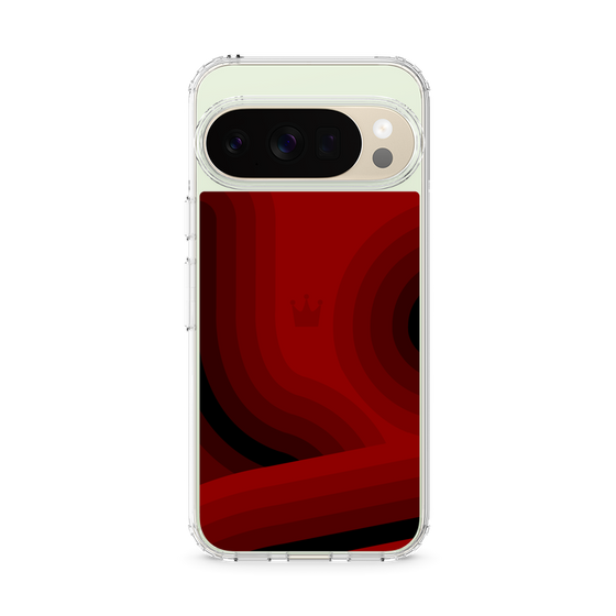 Slim Protection Case［ CASEPLAY Winding Pattern - Red ］