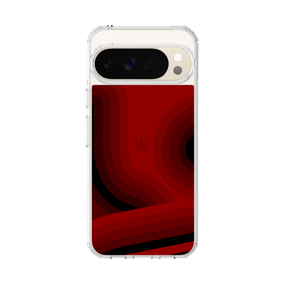 Slim Protection Case［ CASEPLAY Winding Pattern - Red ］