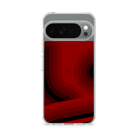Slim Protection Case［ CASEPLAY Winding Pattern - Red ］