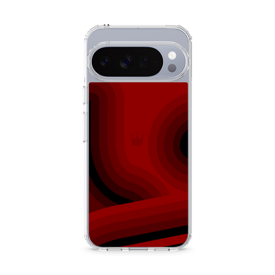 Slim Protection Case［ CASEPLAY Winding Pattern - Red ］