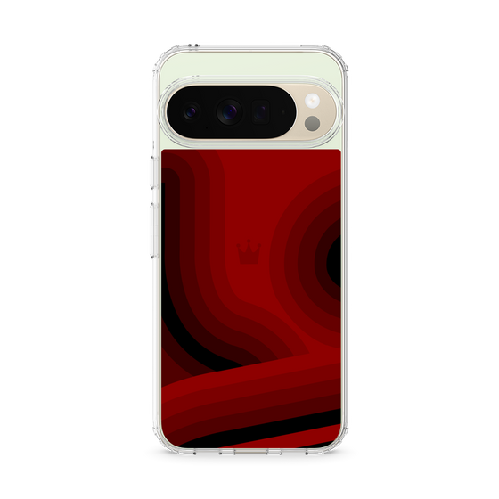 Slim Protection Case［ CASEPLAY Winding Pattern - Red ］