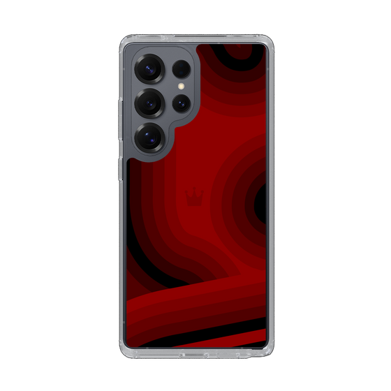 Slim Protection Case［ CASEPLAY Winding Pattern - Red ］
