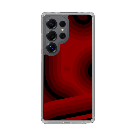 Slim Protection Case［ CASEPLAY Winding Pattern - Red ］