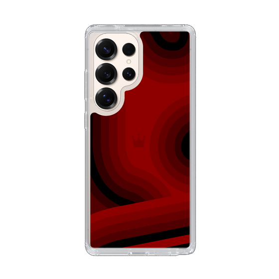 Slim Protection Case［ CASEPLAY Winding Pattern - Red ］