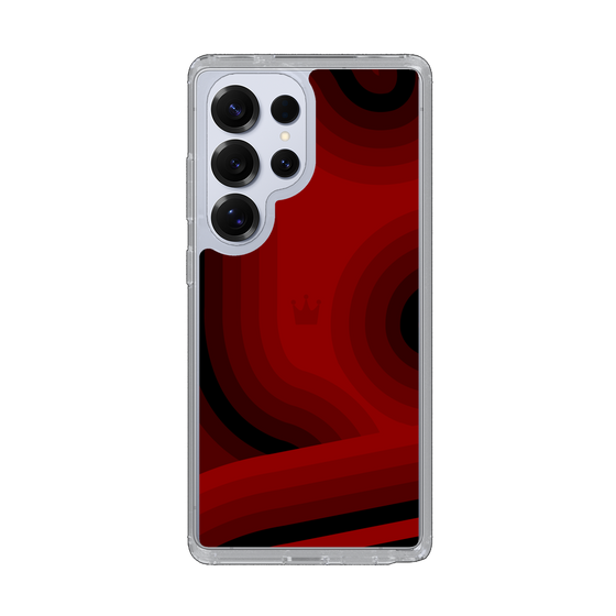 Slim Protection Case［ CASEPLAY Winding Pattern - Red ］