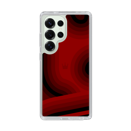 Slim Protection Case［ CASEPLAY Winding Pattern - Red ］