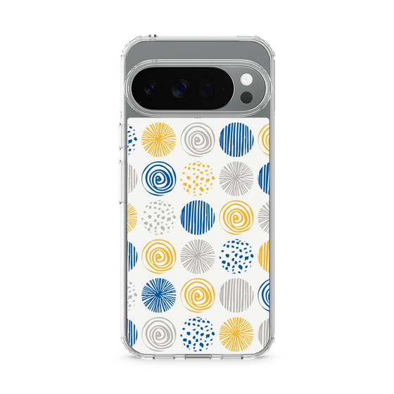 Slim Protection Case［ Nordic Circle - Blue ］
