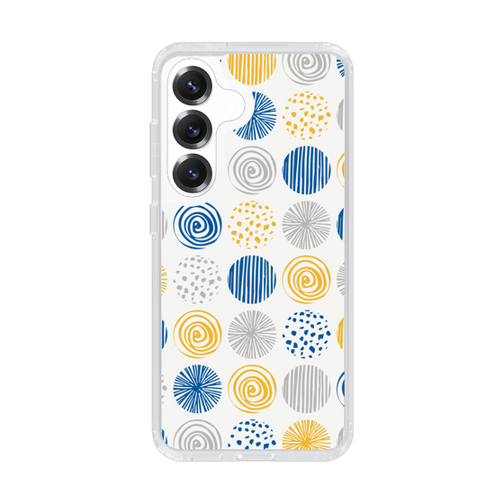 Slim Protection Case［ Nordic Circle - Blue ］