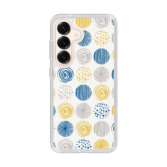 Slim Protection Case［ Nordic Circle - Blue ］