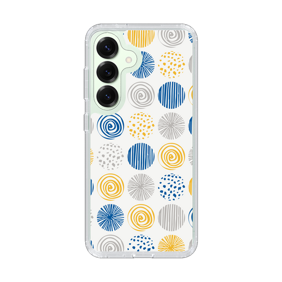 Slim Protection Case［ Nordic Circle - Blue ］