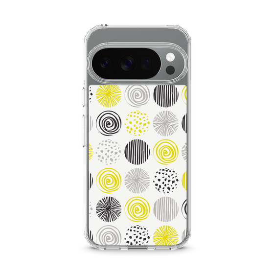 Slim Protection Case［ Nordic Circle - Yellow ］
