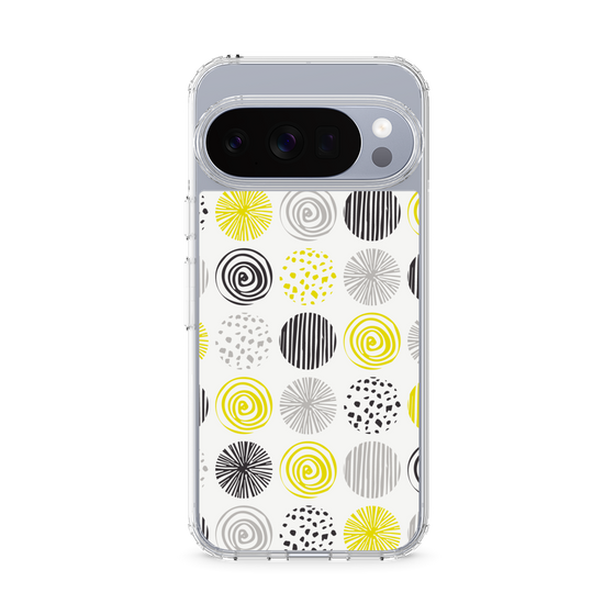 Slim Protection Case［ Nordic Circle - Yellow ］